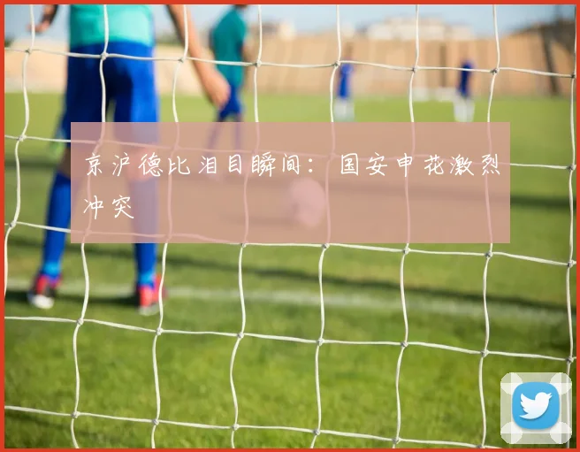 京沪德比泪目瞬间：国安申花激烈冲突